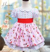 Load image into Gallery viewer, Festive Polka dot dress