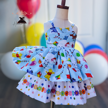 Load image into Gallery viewer, Rainbow Bear Dress

