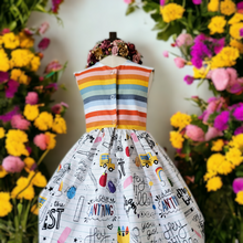 Load image into Gallery viewer, School Doodle Dress
