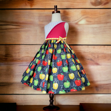 Load image into Gallery viewer, A is for Apple dress

