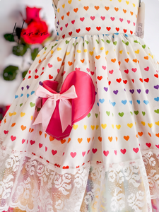 Heart pocket dress