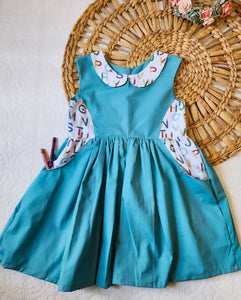 Vintage crayons dress