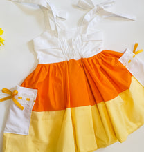 Load image into Gallery viewer, Candy Corn Dress
